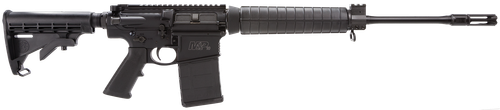 Smith & Wesson 811308 M&P10 Optic Ready 308/7.62x51mm NATO 20+1 18" Armornite Barrel, Matte Black Receiver, Black 6 Position Stock & Polymer Grip, Ambidextrous Manual Safety