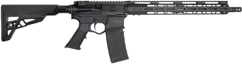 ATI ATIGOMX300ML15 Omni Hybrid  300 Blackout 30+1 16" Black Threaded Barrel, Black Picatinny Rail Polymer Receiver, 15" M-LOK Handguard, Adjustable Black Synthetic Stock, Black Polymer Grip