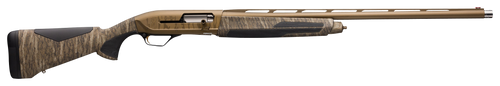 Browning 011706205 Maxus II Wicked Wing 12 Gauge 3.5" 4+1 26" Barrel, Burnt Bronze Cerakote Metal Finish, Mossy Oak Bottomland with Overmolded Grip Panels Stock
