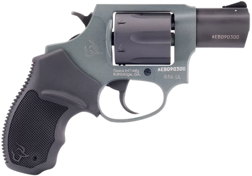 Taurus 285621ULC27 856 Ultra-Lite 38 Special 6rd 2" Matte Black Cylinder Cerakote Charcoal Green Transfer Bar Safety