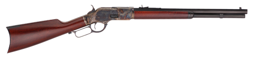 Taylors & Company 550172DE 1873 Taylor Tuned 45 Colt (LC) 10+1 20" Walnut Fixed Pistol Grip Stock Color Case Hardened Right Hand