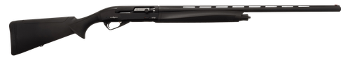 Silver Eagle Arms CAR12128BLK Carlyle  Full Size 12 Gauge Semi-Auto 3" 4+1 28" Black Cerakote Vent Rib Barrel, Black Steel Receiver, Fixed Black Synthetic Stock, Right Hand