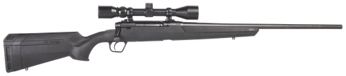 Savage Arms 57259 Axis XP Full Size 6.5 Creedmoor 4+1 22" Matte Black Button-Rifled Barrel, Matte Black Drilled & Tapped Steel Receiver, Matte Black Fixed Synthetic Stock, Weaver Scope 3-9x40mm