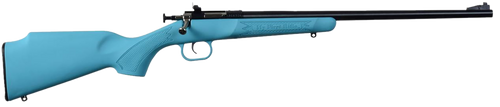Crickett KSA302 My First Rifle  22 S/L/LR Single Shot 16.10" Blued Barrel & Receiver, Blue Synthetic Fixed Stock