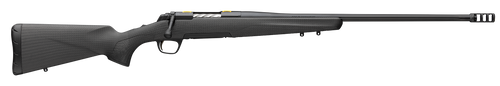 Browning 035602294 X-Bolt Pro Full Size 6.5 PRC 3+1 24" Matte Blued Fluted Sporter SR Barrel, Blued Drilled & Tapped/X-Lock Mount Steel Receiver, Black Fixed Synthetic Stock