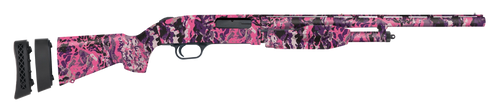 Mossberg 50499 510 Super Bantam Mini 20 Gauge Pump 3" 3+1 Overall Muddy Girl Wild 18.50" Vent Rib Barrel, Steel Receiver & Adj LOP Synthetic Stock, Right Hand, Modified Choke