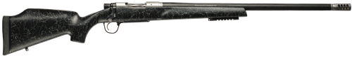 Christensen Arms 8011002501 Traverse  375 H&H Mag 3+1 22" Threaded Barrel, Natural Stainless, Black with Gray Webbing Stock