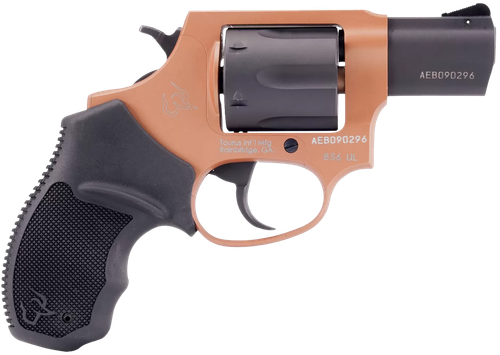 Taurus 285621ULC22 856 Ultra-Lite 38 Special 6rd 2" Matte Black Cylinder Cerakote Copper Transfer Bar Safety