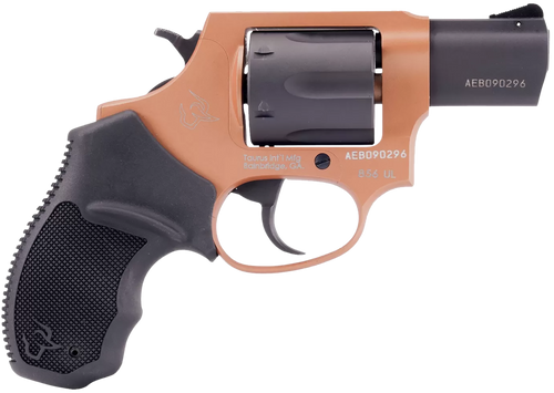 Taurus 285621ULC22 856 Ultra-Lite 38 Special 6rd 2" Matte Black Cylinder Cerakote Copper Transfer Bar Safety