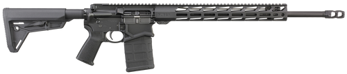 Ruger 5612 SFAR  6.5 Creedmoor 20+1 20" Black Threaded Barrel, Black Hard Coat Anodized Picatinny Rail Aluminum Receiver, 15" M-LOK Handguard, Black Synthetic Magpul SL Stock, Black Magpul Grip
