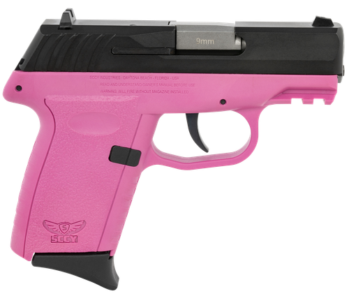 SCCY CPX-2CBPKG3          9MM 3.1  10R NS  BLK/PNK
