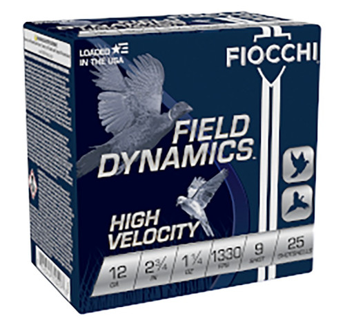 Hi-Vel 12ga 2.75" 3.75 Dr 1.25oz. #9
