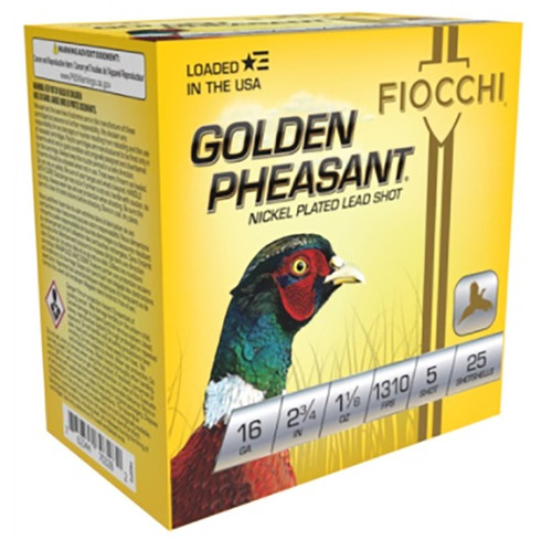 Golden Pheasant 16ga 2 3/4" 1 3/4oz #5