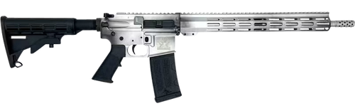 Great Lakes Firearms  AR-15  223 Wylde 16" 30+1, Battleworn Aluminum Rec/15" Handguard, Black M4 Stock & A2 Grip, Muzzle Brake