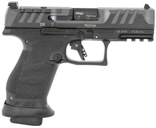 Walther Arms 2884976 PDP Pro-E 9mm 18rd 4" Black Steel Slide