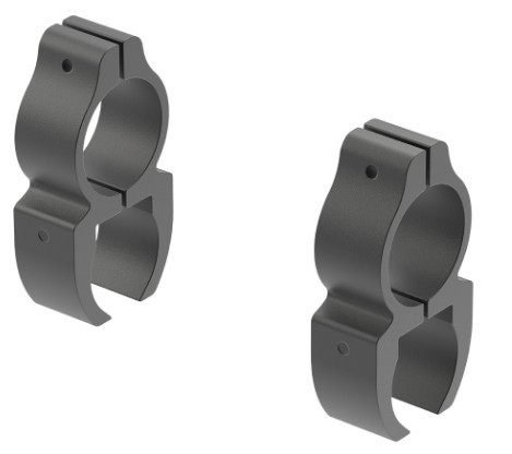 Rifleman Rings Gen2 1" .22 RF 3/8" See-Thru