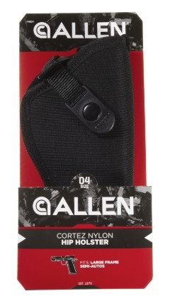Cortez Pstl Holster RH Sz 4 Nylon Black