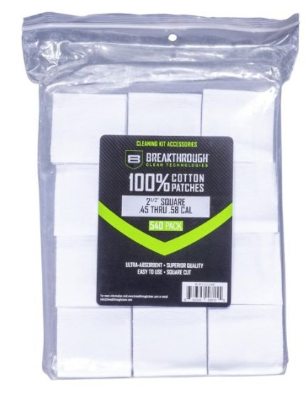 Cotton Patches 2 1/2" Square 540 Pk