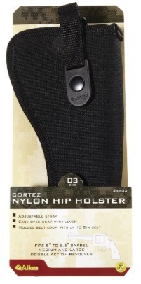 Cortez Pstl Holster RH Sz 3 Nylon Black