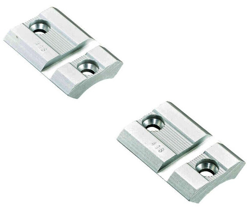 Base #418S CVA Round Receiver Silver 2pk