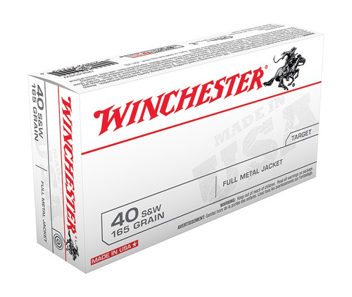 USA 40 S&W 165gr FMJ 50/bx