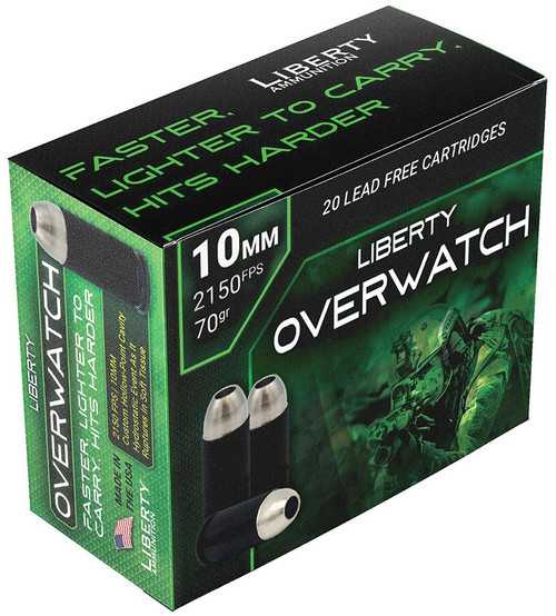 Overwatch  10 mm 70 gr 20rd/Box