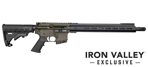DB15 5.56 16" BLK/ODG CO M-Lok Rail 1-10 RD