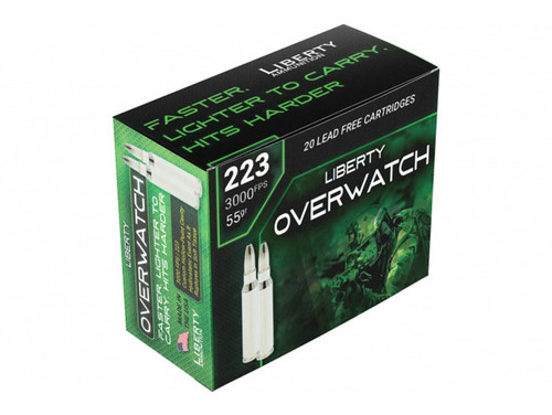 Overwatch 223 Rem 55 g 20rd/Box
