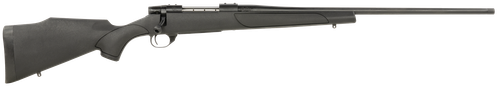Weatherby VTX257WR4T Vanguard Obsidian 257 Wthby Mag 3+1 24" Blued #2 Contour Threaded Barrel, Blued Drilled & Tapped Steel Receiver, Black Monte Carlo Synthetic Stock
