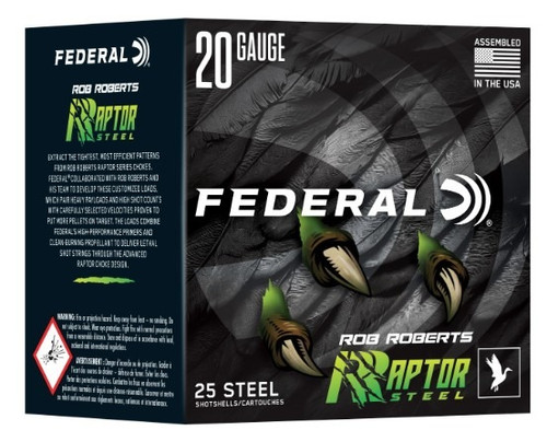 Raptor Steel 20GA 3" 1OZ #4