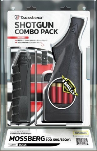 Stock & Forend Combo Fits Mossberg Black
