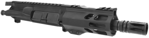 TacFire BU-556-5 Pistol Upper Assembly  5.56x45mm NATO Caliber with 5" Black Nitride Barrel, Black Anodized 7075-T6 Aluminum Receiver & M-LOK Handguard for AR-Platform Includes Bolt Carry Group
