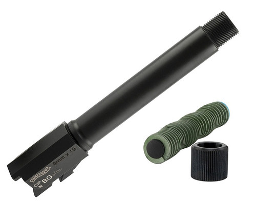 PPQ/PDP Threaded Bbl Kt 9mm Polygonal Rflng