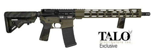 DB15 Carbon 5.56 16" MLOK Blk/ODG 30rd TALO