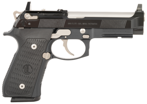 Langdon Tactical Tech LTT92ETJNRR 92 Elite LTT  9mm Luger 18+1 4.70" Stainless Steel Barrel, Black Optic Cut/Serrated Steel Slide, Black Cerakote Frame w/Picatinny Rail, Black VZ G10 Grip