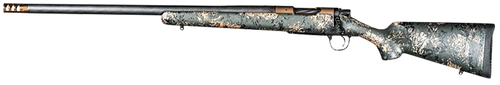 Christensen Arms 8010620700 Ridgeline FFT 6.5 Creedmoor 4+1 20" Carbon Fiber/Threaded Barrel, Burnt Bronze Cerakote, Green with Black/Tan Accents Stock, Left Hand