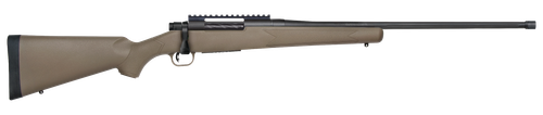 Mossberg 28170 Patriot Predator 7mm PRC 3+1 24" Matte Blued Threaded Barrel, Matte Blued Picatinny Rail Stainless Steel Receiver, Fixed Flat Dark Earth Synthetic Stock, Right Hand