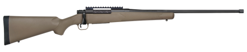 Mossberg 28170 Patriot Predator 7mm PRC 3+1 24" Matte Blued Threaded Barrel, Matte Blued Picatinny Rail Stainless Steel Receiver, Fixed Flat Dark Earth Synthetic Stock, Right Hand