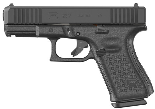 23 V .40 S&W 4.02" FS Black 3/10rd