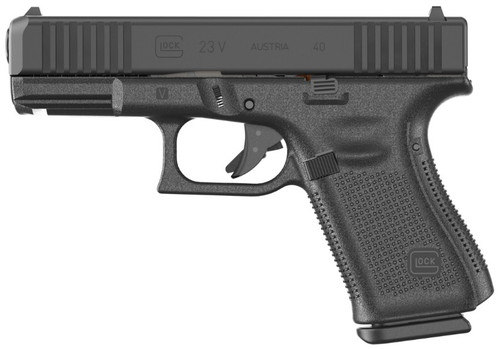 23 V .40 S&W 4.02" FS Black 3/13rd