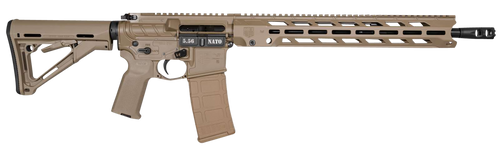 Diamondback DB1784K061 DB15  5.56x45mm NATO 30+1 16", FDE, 15" M-Lok Anti-Rotation Handguard, Magpul CTR Stock & K2 Grip, Obsidian Muzzle Brake, Ambi Safety