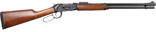 Gforce Arms GFLVR410S Saddlehorn  Lever 2.50" 9+1 24" Black Steel Barrel, Black Picatinny Rail Aluminum Receiver, Fixed Walnut Stock