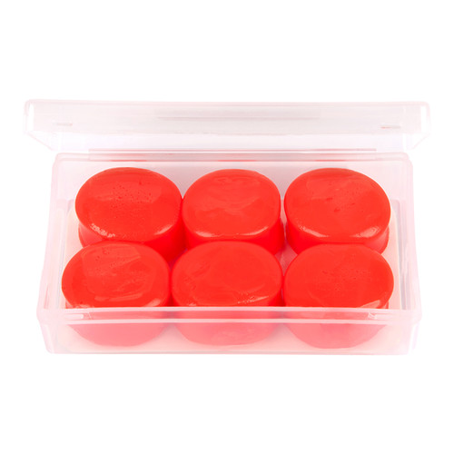 ULTRX Silicone Putty Ear Plugs Orng 3pr NRR 22dB