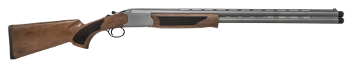 Pointer KAR1228GRY Acrius  12 Gauge with 28" Black O/U Barrel, 3" Chamber, 2rd Capacity, Gray Cerakote Metal Finish & Turkish Walnut Stock Right Hand (Full Size)
