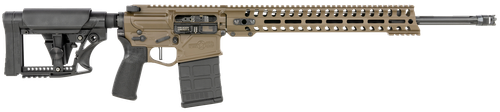 Patriot Ordnance Factory 01737 Rogue Prescott 6.5 Creedmoor 20" DI 20+1 Patriot Brown Rec/14.50" Renegade M-LOK Stainless Steel Fluted Barrel Black Adjustable Stock Black Polymer MFT Grip Right Hand