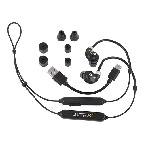 ULTRX BioFuse Ebud Neckband NRR 23dB Blk