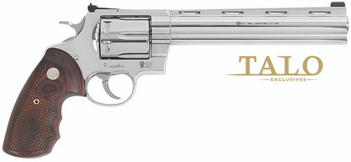 Anaconda, .44 Mag, 8", S nake Scale Walnut Grips