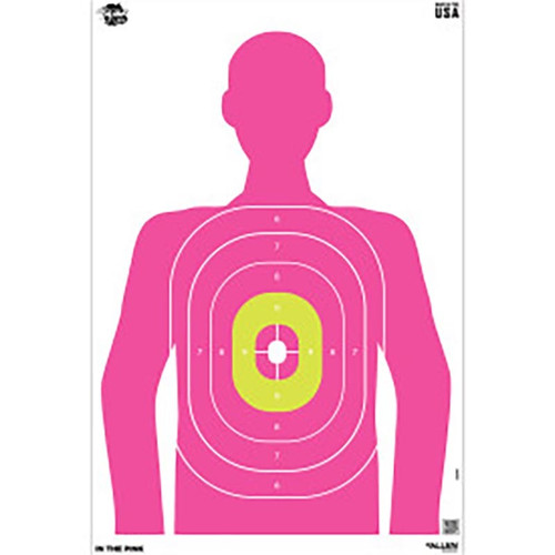 EZ AIM 12X18 PAPER TGT THE PINK SILHOUETTE