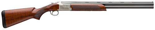Browning 0182096004 Citori 725 Feather Full Size 20 Gauge Break Open 3" 2rd 28" Blued Over/Under Vent Rib Barrel, Engraved Silver Nitride Aluminum Receiver, Fixed Grade II/III Black Walnut Stock