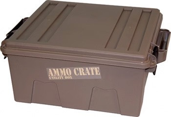 Ammo Crate Utility Box Dk Earth
